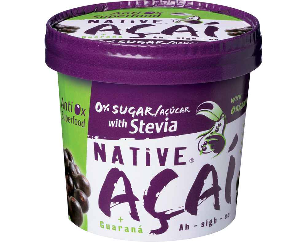 POLPA NATIVEDE FRUTA AÇAÍ ZERO AÇÚCAR 160ML