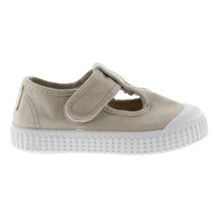 Victoria Baskets Scratchs Sandalia Tira Lona | Sable