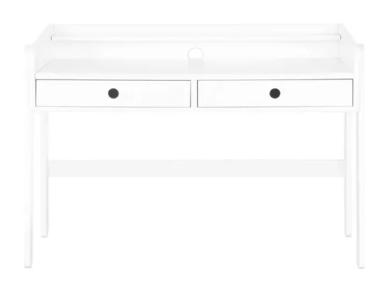 Bureau évolutif bois massif blanc MARTY