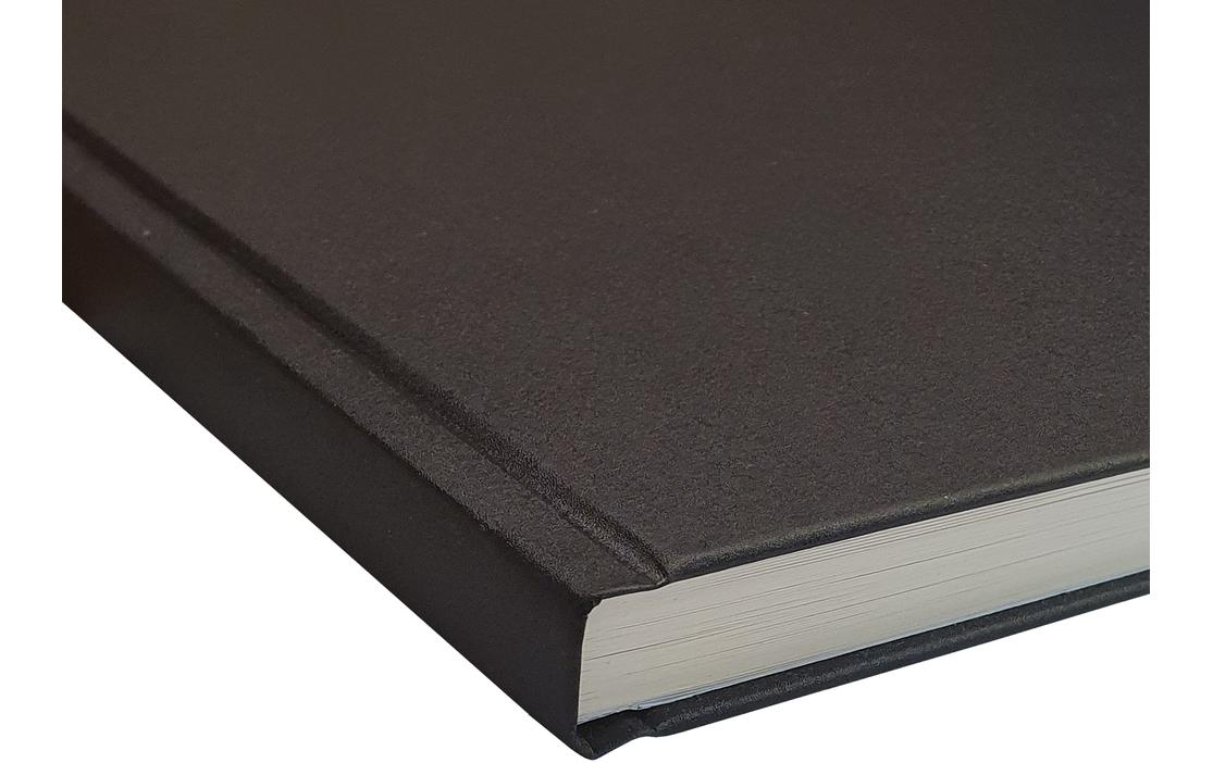Malbuch Skizzenbuch A4, SchwarzBlock A4, Schwarz