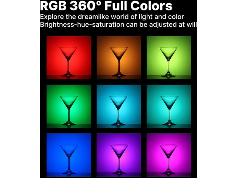 Ulanzi Videoleuchte VL110 Magnetisches RGB-Röhrenlicht für Spezialeffekte