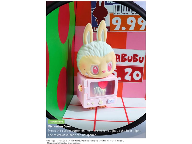 Pop Mart Sammelfigur Labubu Wacky Mart Series Blind Box Trendige Sammelfiguren von Pop Mart