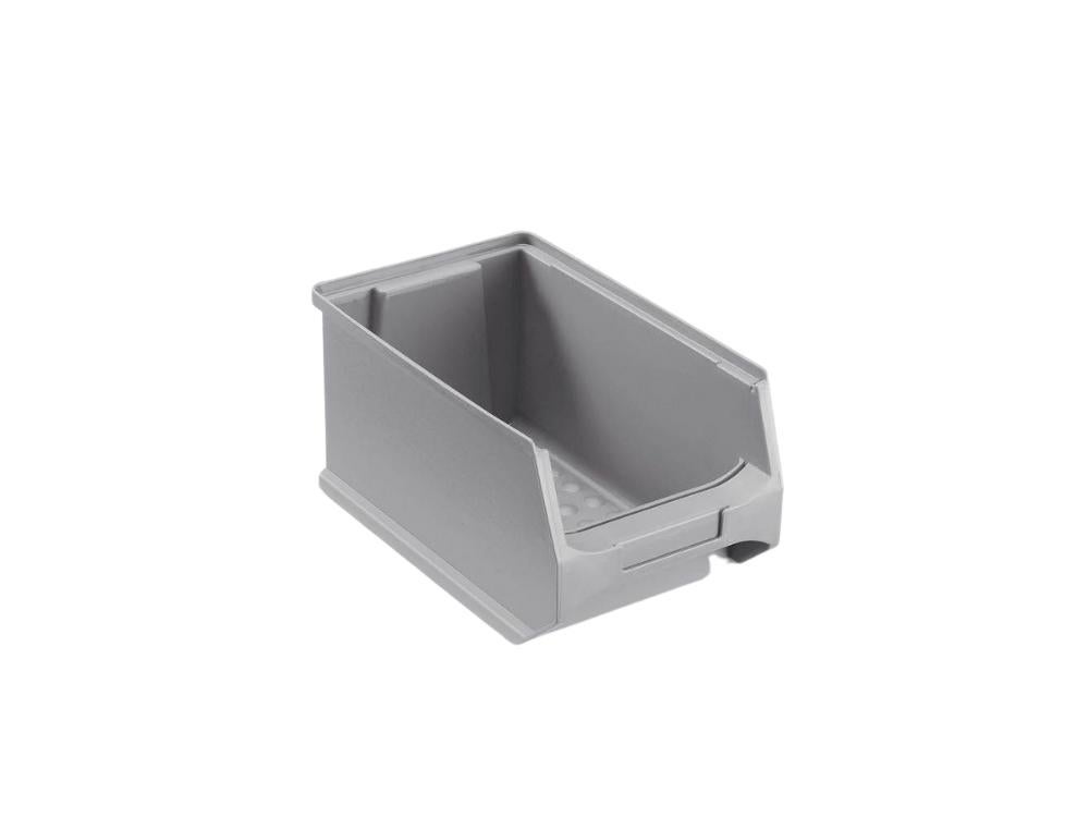 PROREGAL Value Pack 10 x Grijze Opbergdozen 3,0 HxBxD 12,5 x 14,5 x 23,5 cm 2,8 Liter Opbergdozen