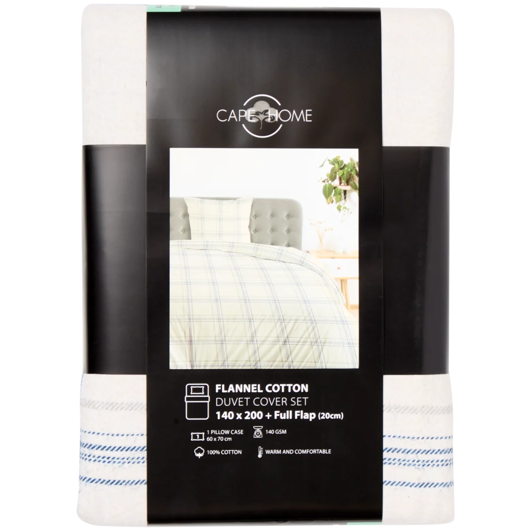 Parure de lit en flanelle