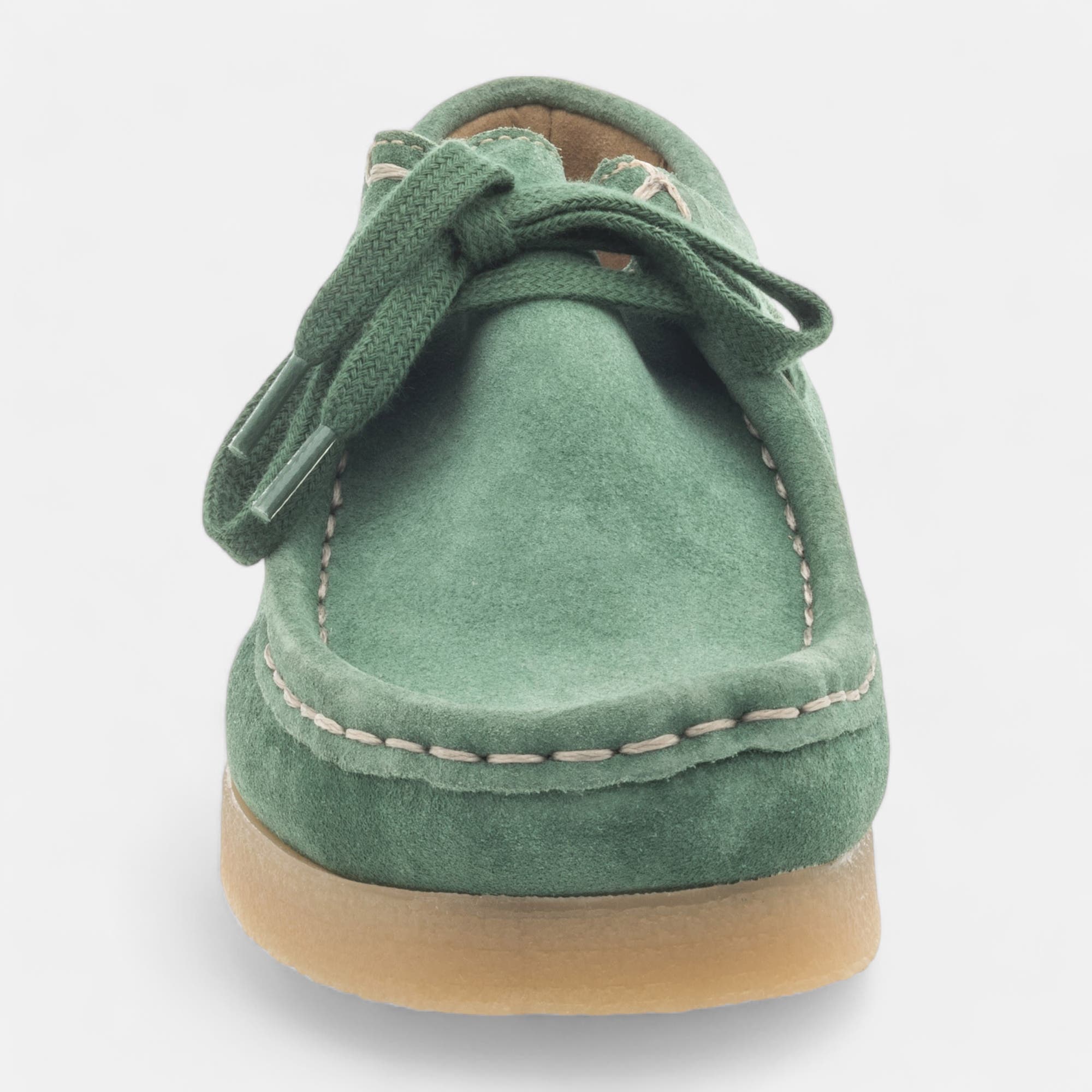 Derbies Femme en cuir vert