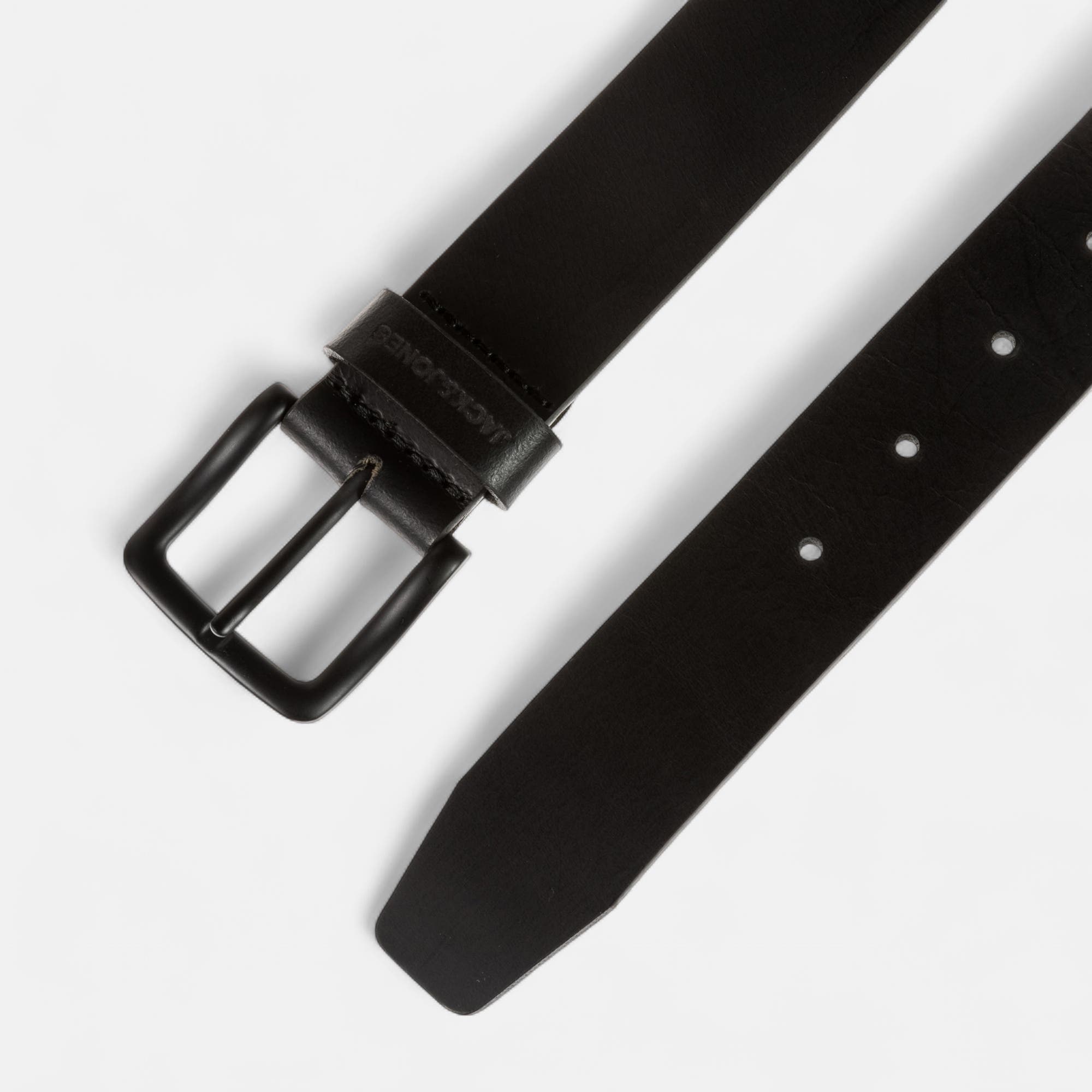 Ceinture en cuir noir