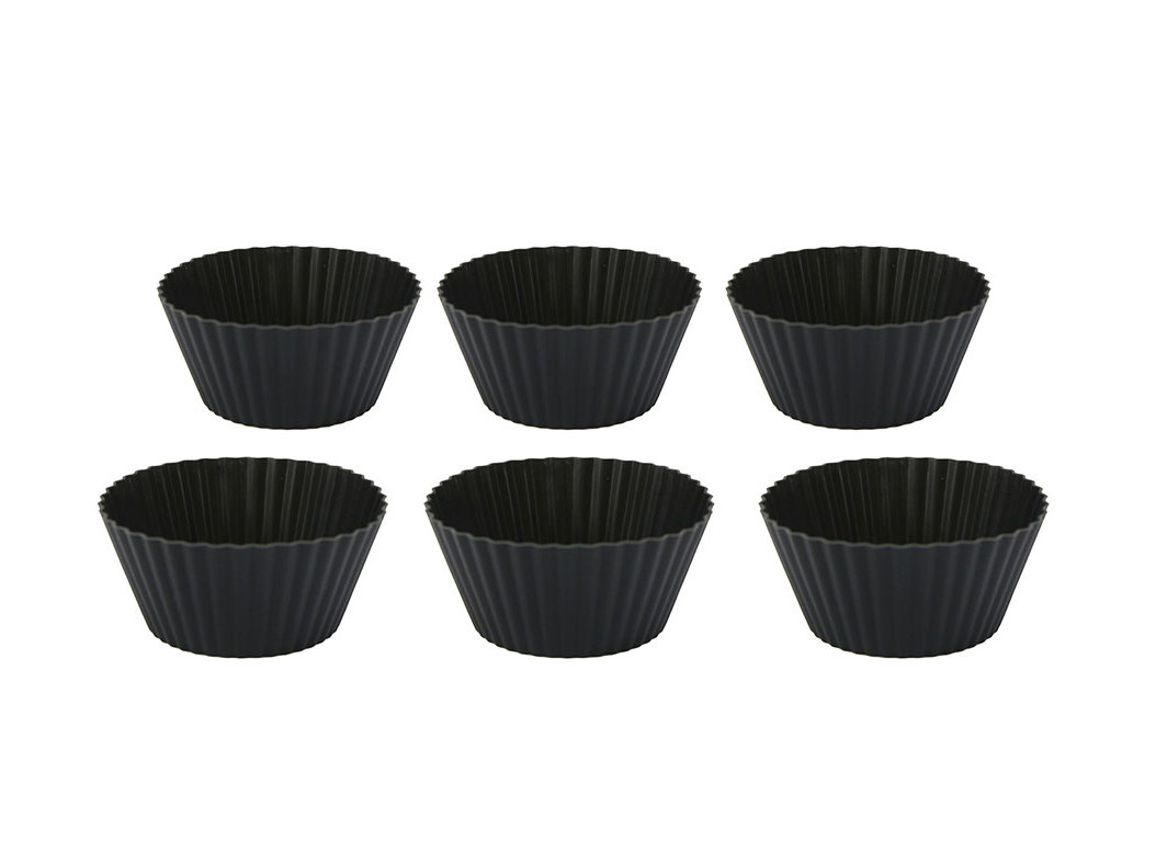 CONJUNTO DE 6 UNIDADES MINI FORMAS ACTUEL SILICONE 7CM