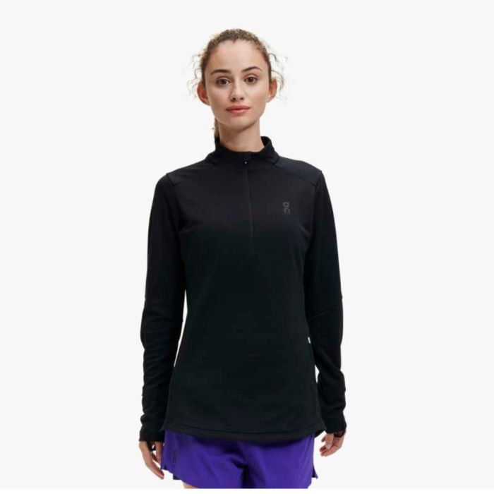 On Dame Mellemlag Climate Shirt Sort
