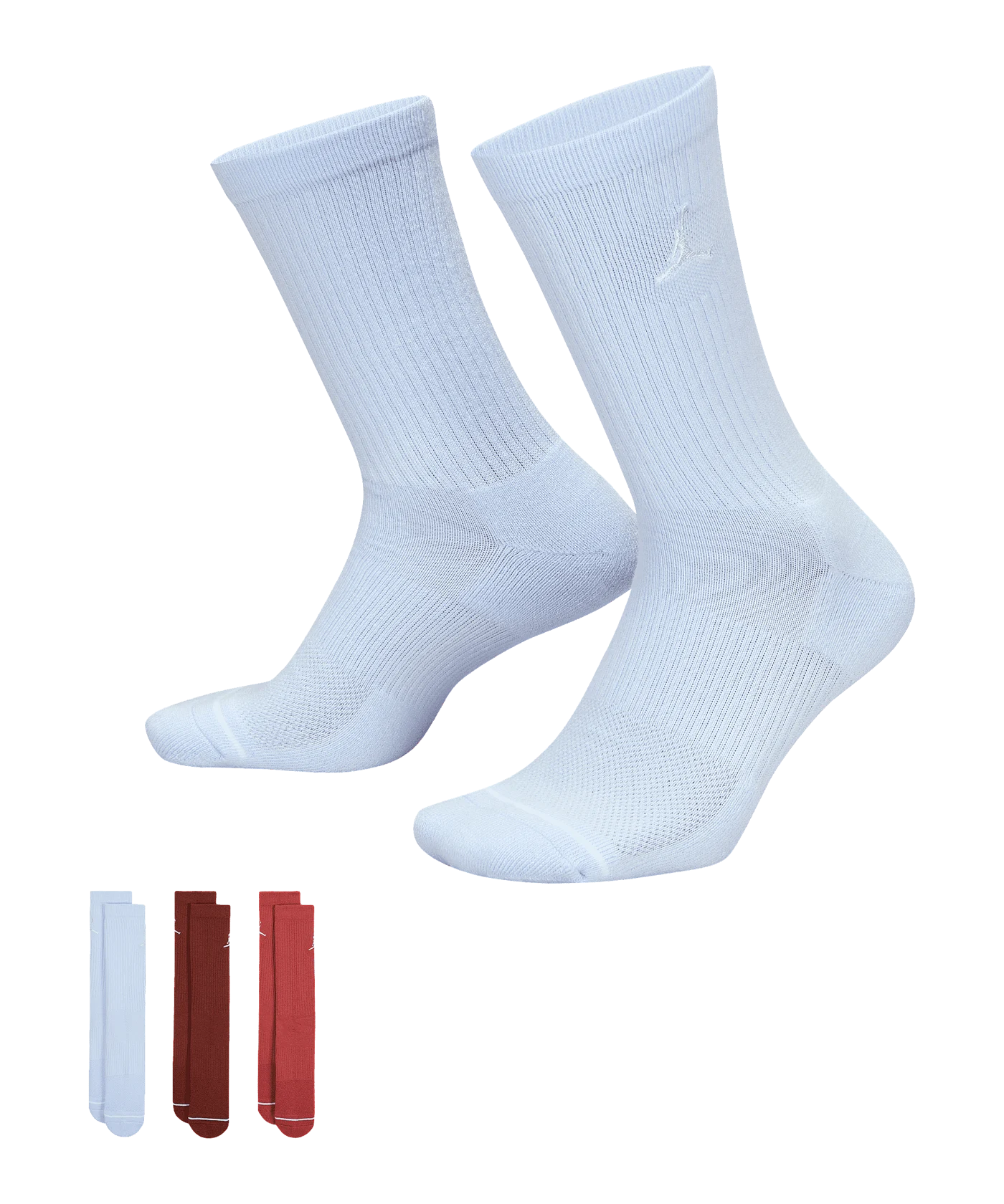 Jordan Everyday Crew 3er Pack Socken Schwarz F901