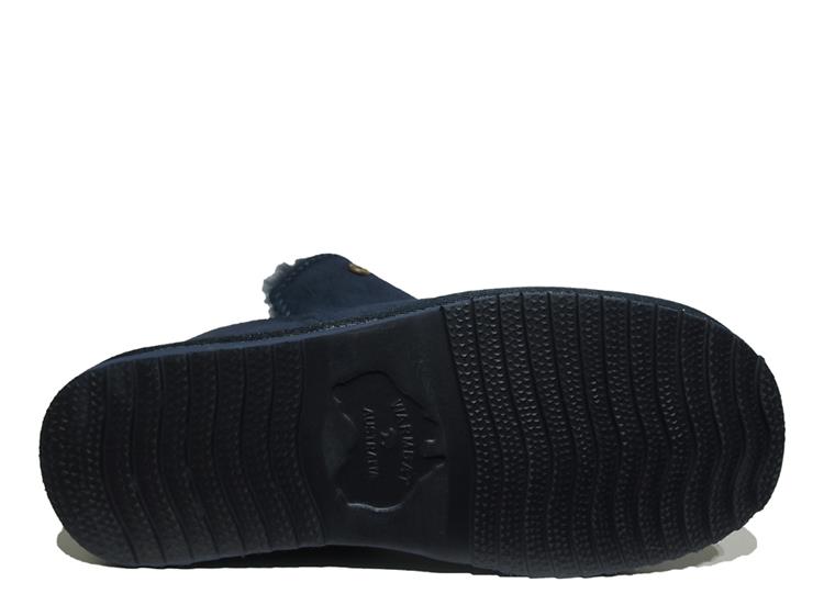 Warmbat Willow woman suede dk Blauw