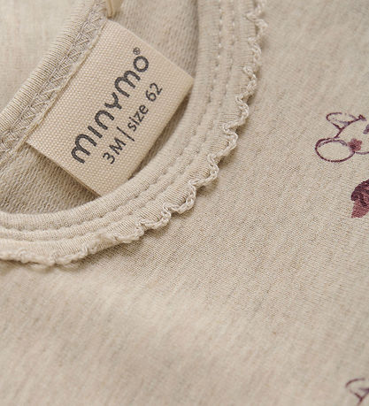 Minymo Body l/æ - Beige Melange