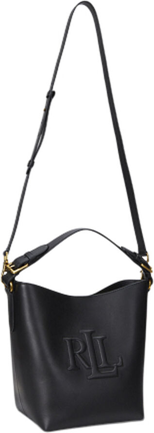 Lauren Ralph Lauren NATURAL SMTH LEATHR-WITLEY MD BK-BU Black