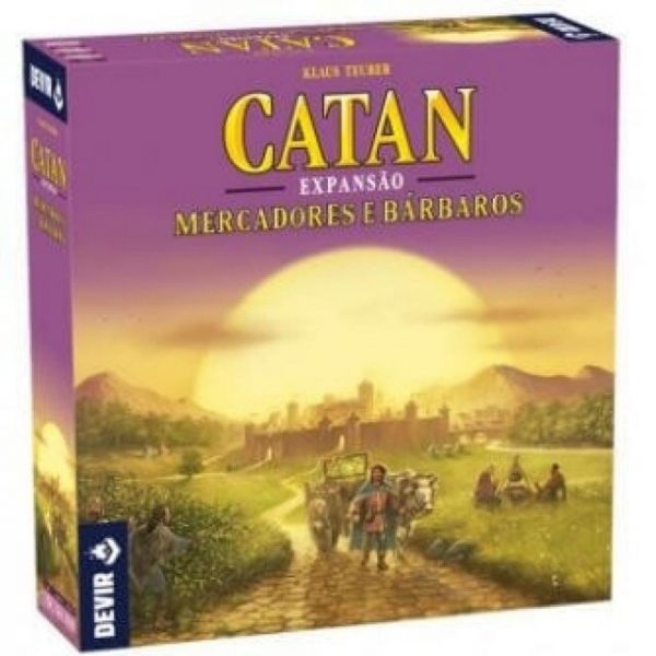 Devir Jogo Tabuleiro Catan: Mercadores e Bárbaros
