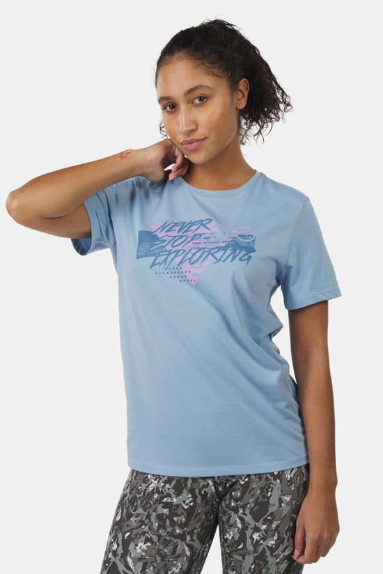 The North Face The North Face Foundation Traces Graphic Tee Dames