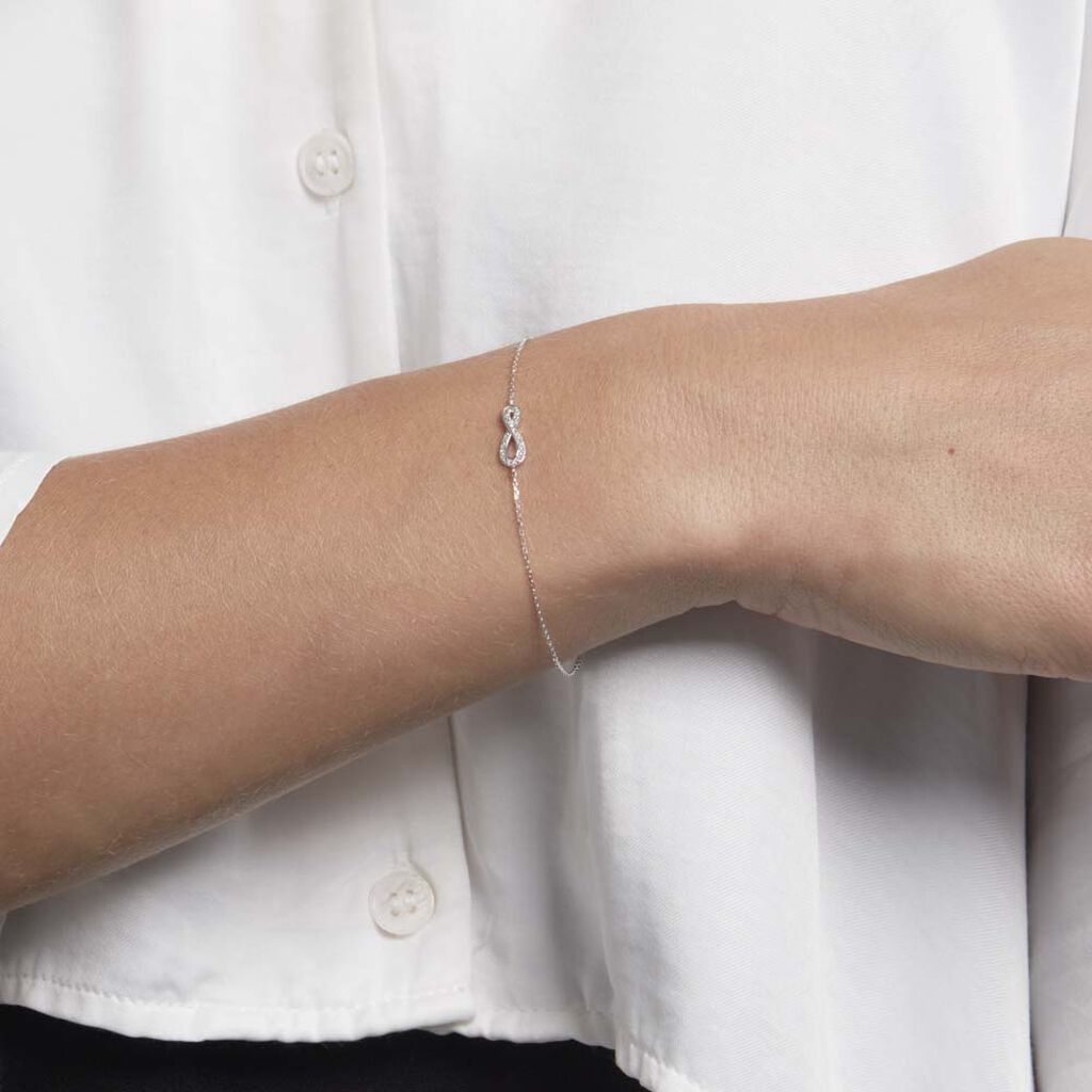 Bracelet Theanna Or Blanc Diamant
