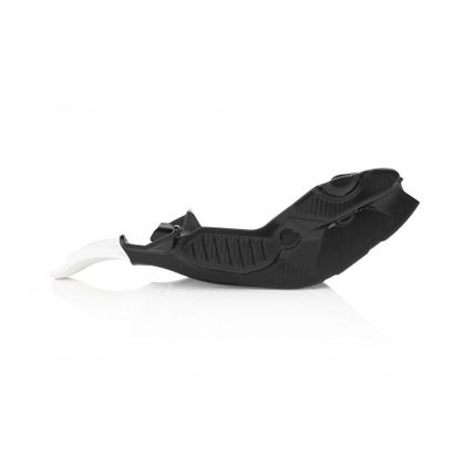 Sabot moteur Acerbis Skid Plate - Noir / Blanc