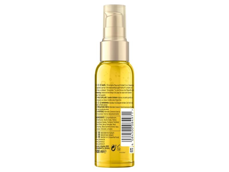 Pantene Pro-V Haaröl Keratin Protect 100 ml Hochwertige Haarpflege für gesunde Haare