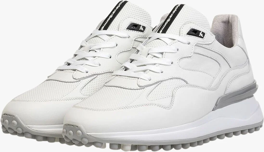 FLORIS VAN BOMMEL witte floris van bommel lage sneakers sfm-10159