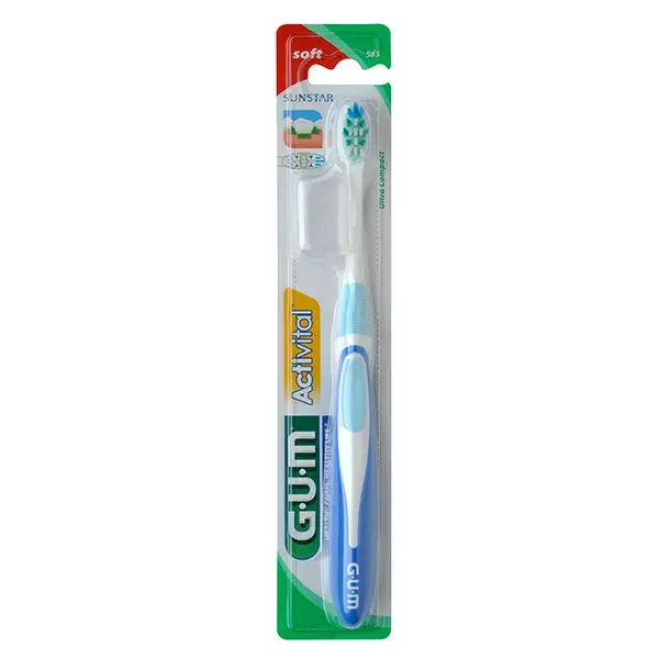 Gum Brosse à Dents ActiVital Souple Ultra Compacte