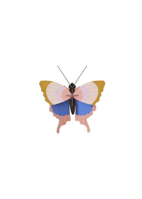 Studio ROOF  Gold Rim Butterfly vægdekoration