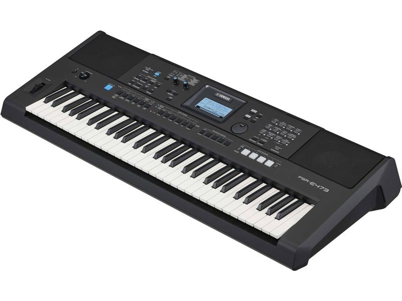 Yamaha Keyboard PSR-E473 Portables Keyboard mit Anschlagdynamik