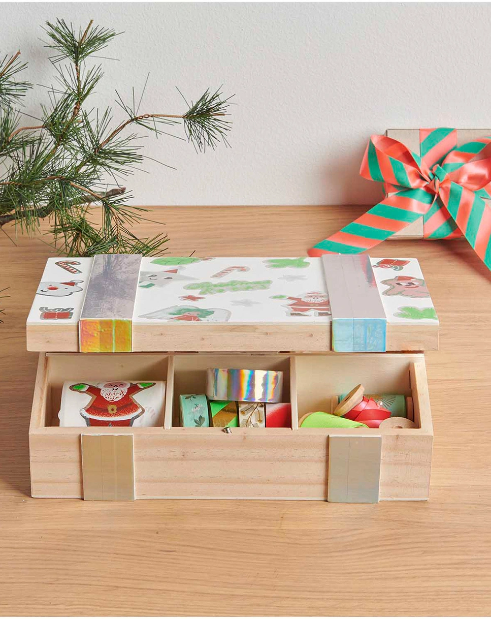 Aufbewahrungsbox KREATIV (24x16,5x7) in natur