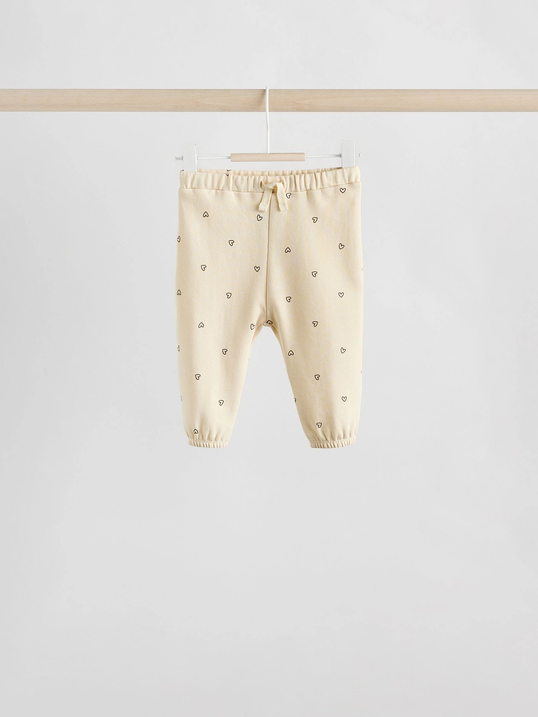 Antracietgrijs & Crème - Baby sweatshirt en joggingbroek 6 -delige set (0mnd -2jr)