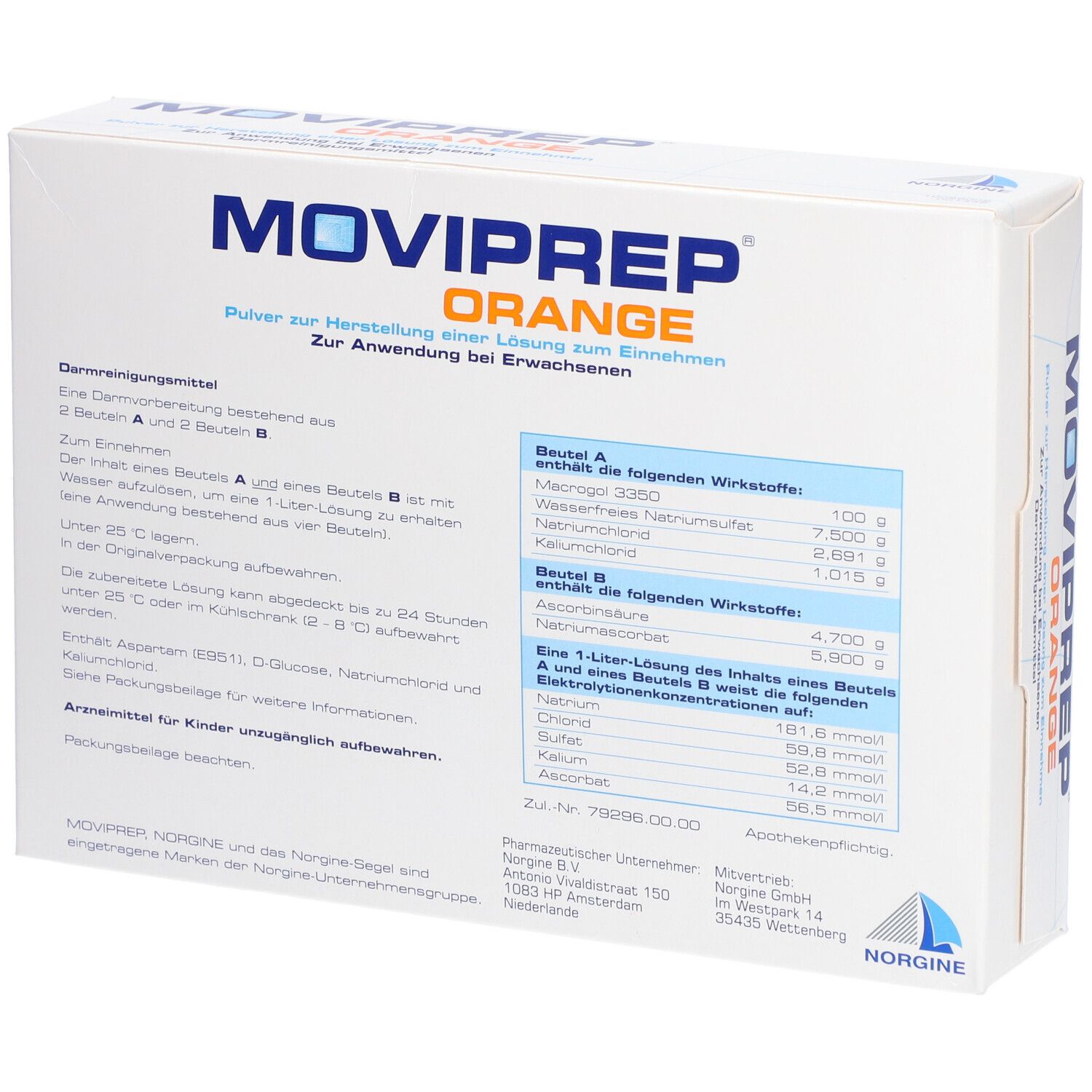 MOVIPREP® Orange Pulver
