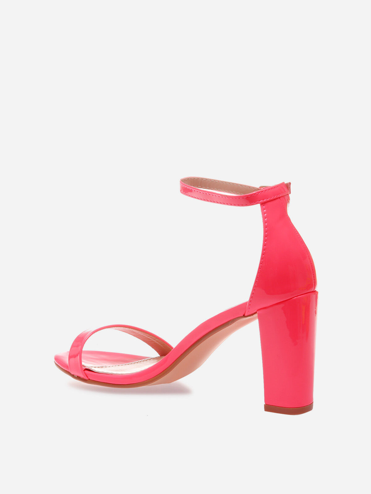 Sandales fluo vernies- Rose
