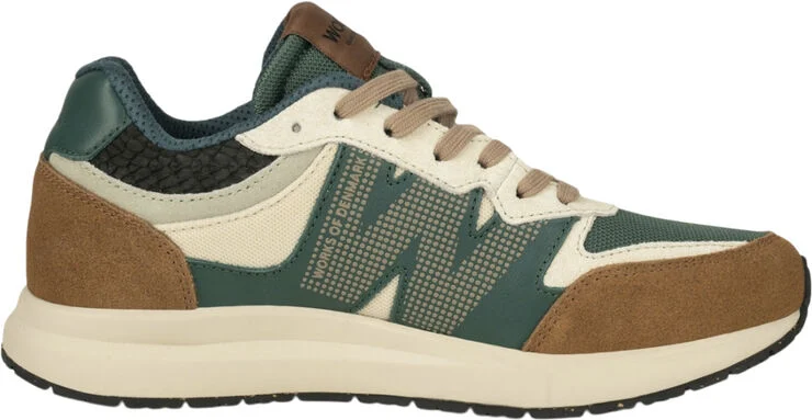 Woden Rigmor Caramel/deep forest