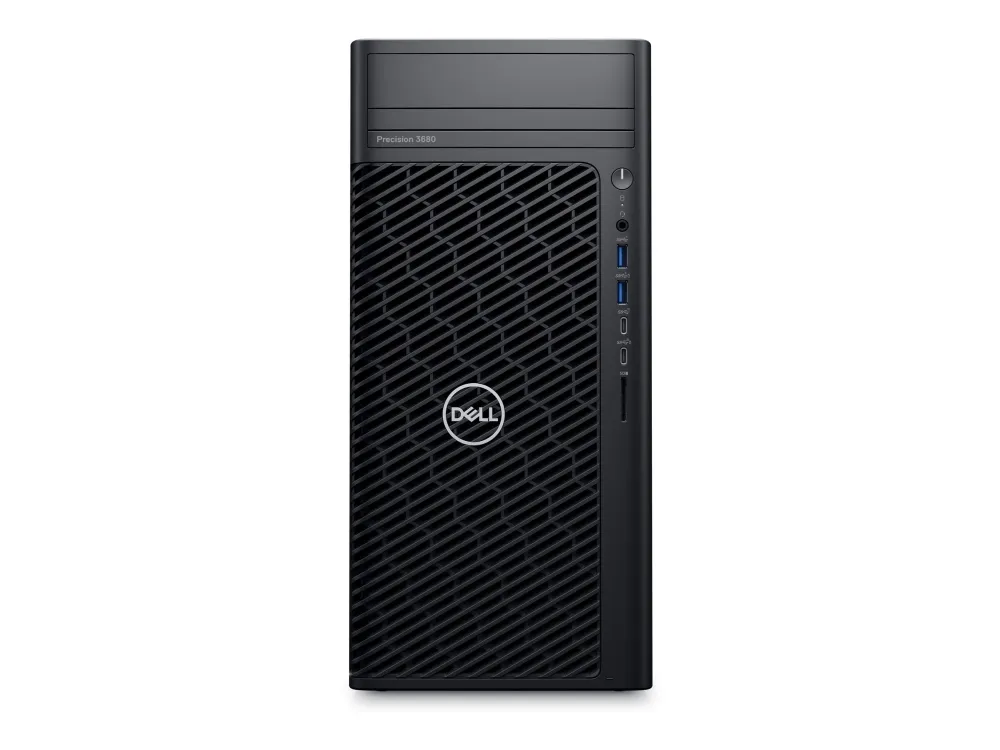 Dell Precision 3680 - Præstationstårn 1 x Core i9 i9-14900K / op til 6 GHz - vPro Enterprise - RAM 32 GB - SSD 1 TB - NVMe - Intel Graphics - Gigabit Ethernet - Win 11 Pro - skærm: ingen - sort, sort (tastatur) - BTP - med 3 års Basic Onsite Service