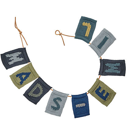 Smallstuff Stickat Buchstabe - S - Blaues Alphabet