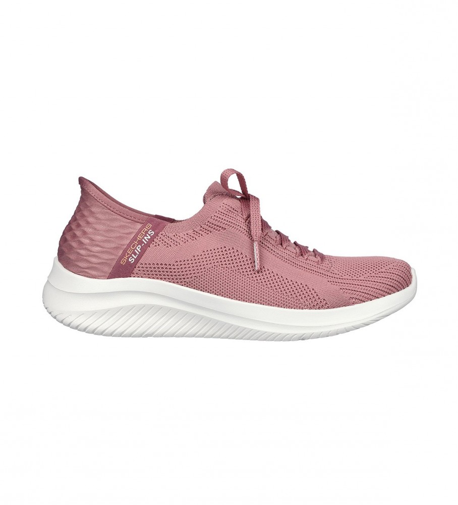 Tênis Skechers Tonal Stretch Knit com Cadarço Fixo Lilás
