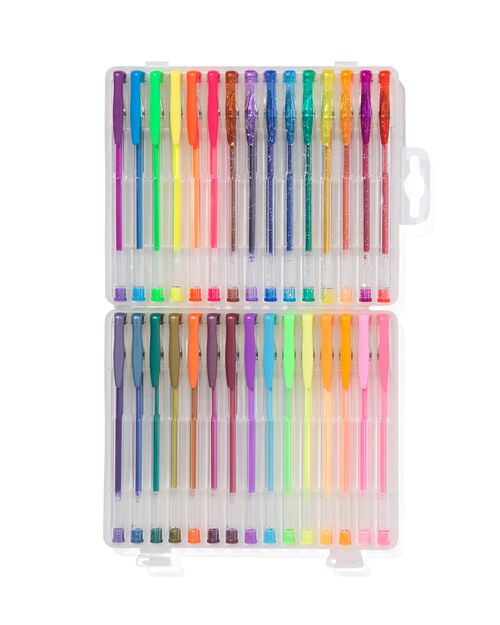 Set de stylos gel 30 pcs