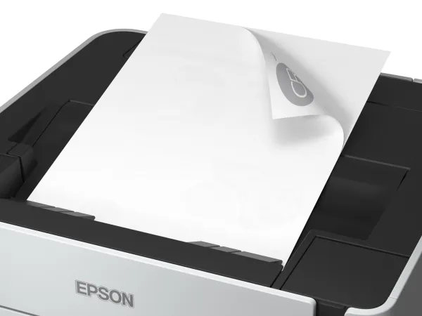 Epson EcoTank ET-M1180 - Printer - S/H - Duplex - blækprinter - kan genopfyldes - A4/Legal - 1200 x 2400 dpi - op til 20 spm - kapacitet: 250 ark - USB 2.0, LAN, Wi-Fi