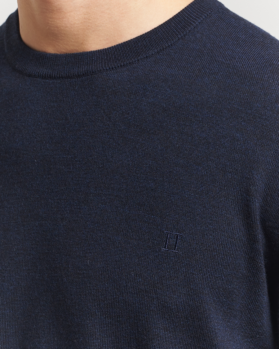Les Deux Greyson Merino Knit Dark Navy