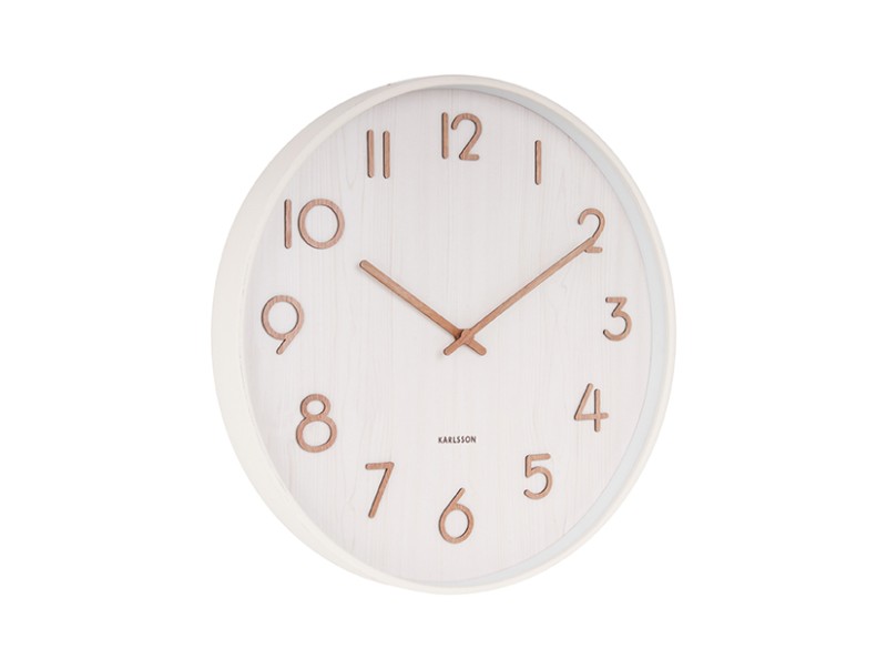 Wall Clock Pure Medium KA5809DW Dark wood