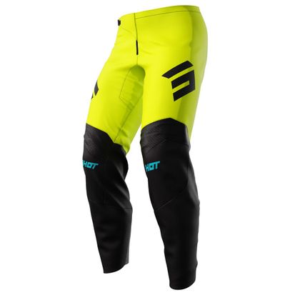 Pantalon cross Shot KID DRAW - IRON - Jaune