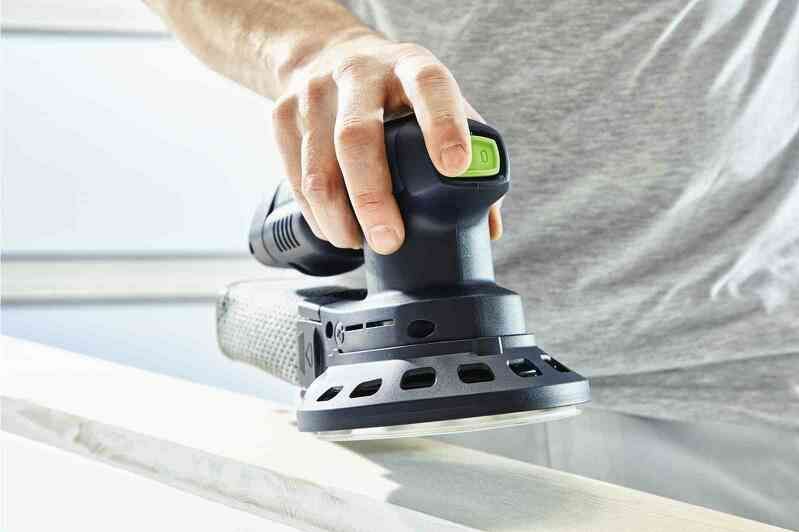 Festool ETSC 125-Basic 18V Li-Ion accu excenterschuurmachine body in systainer - 125mm - koolborstelloos