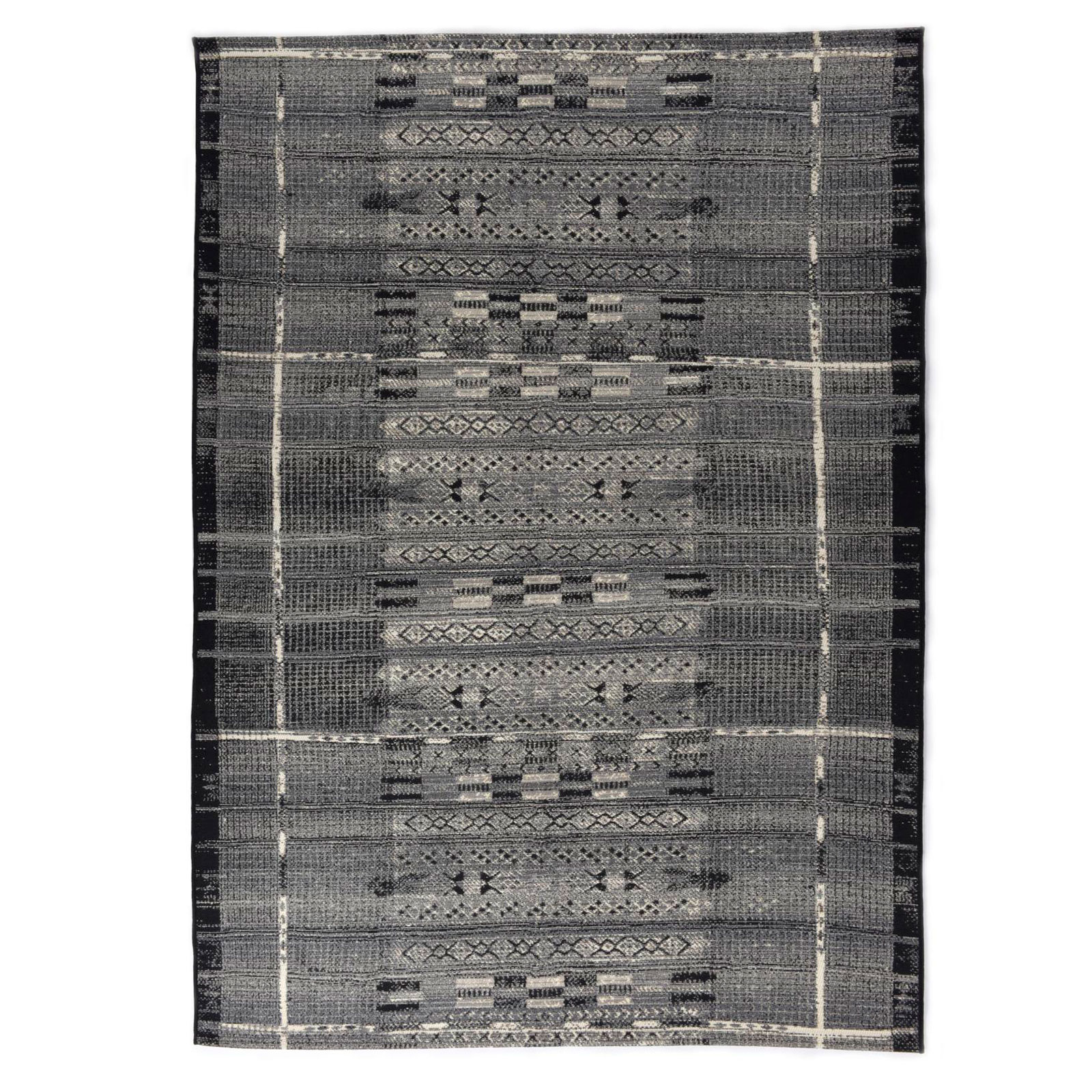 In-/Outdoorteppich - grau - 60x100 cm