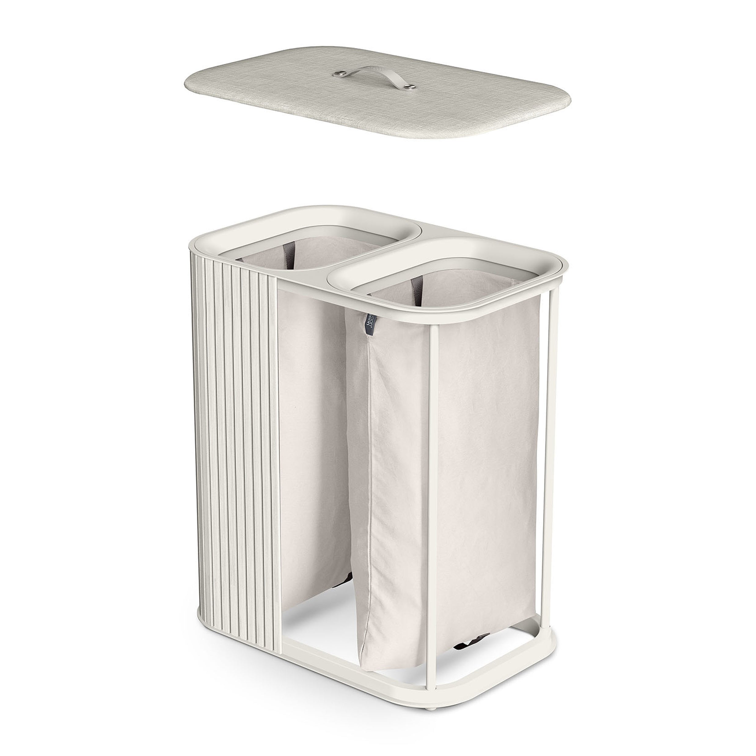 Joseph Joseph Tota Luxe Wasmand 90 L - Ecru