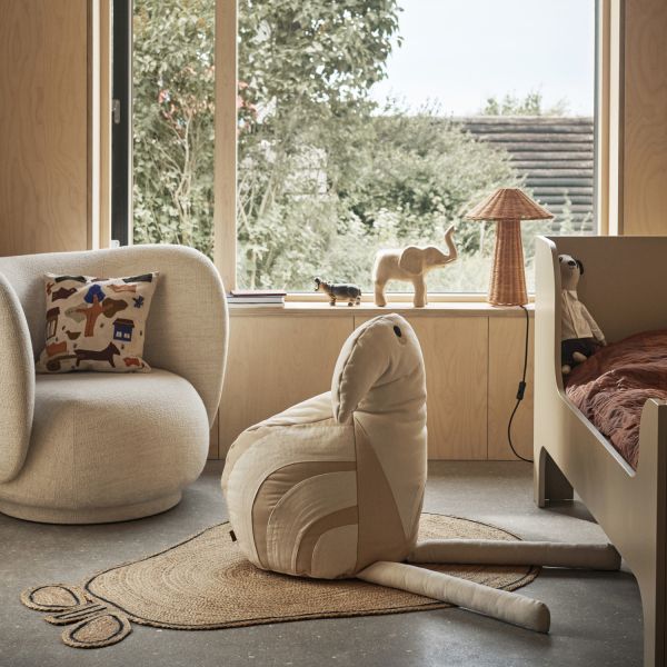 Ferm Living Pear Braided - Vloerkleed - Jute