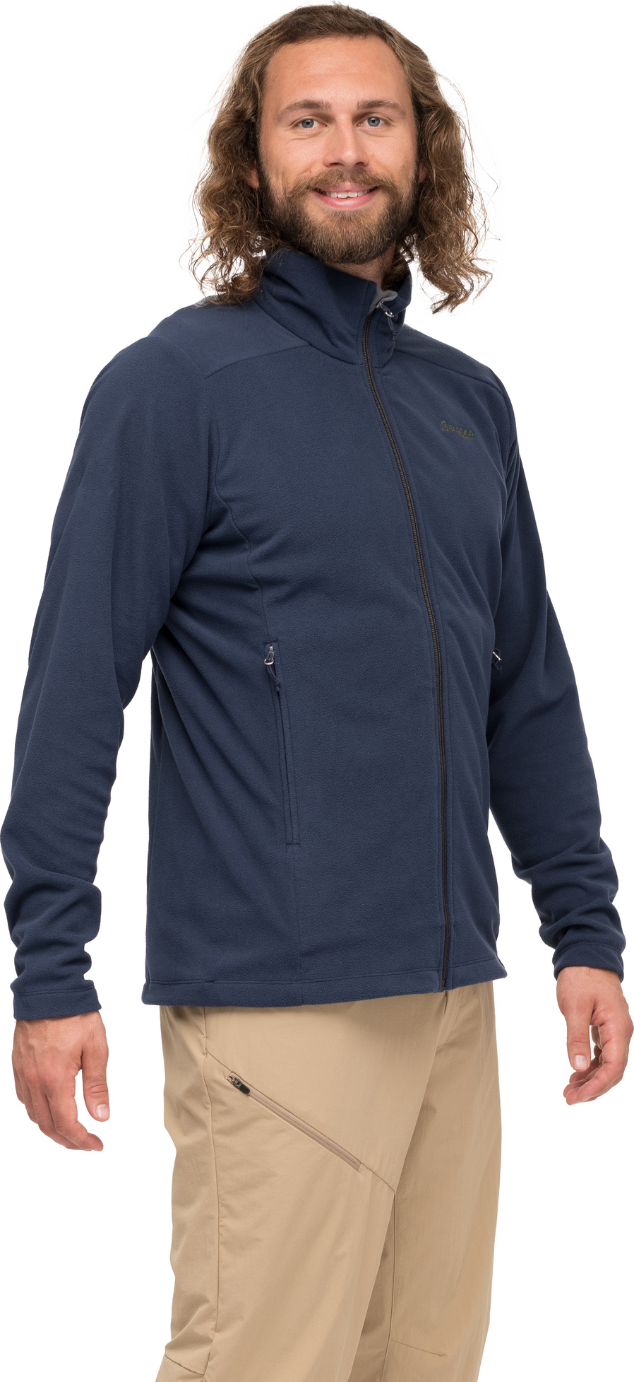 Finnsnes Fleece Jacket Herre Navy Blue