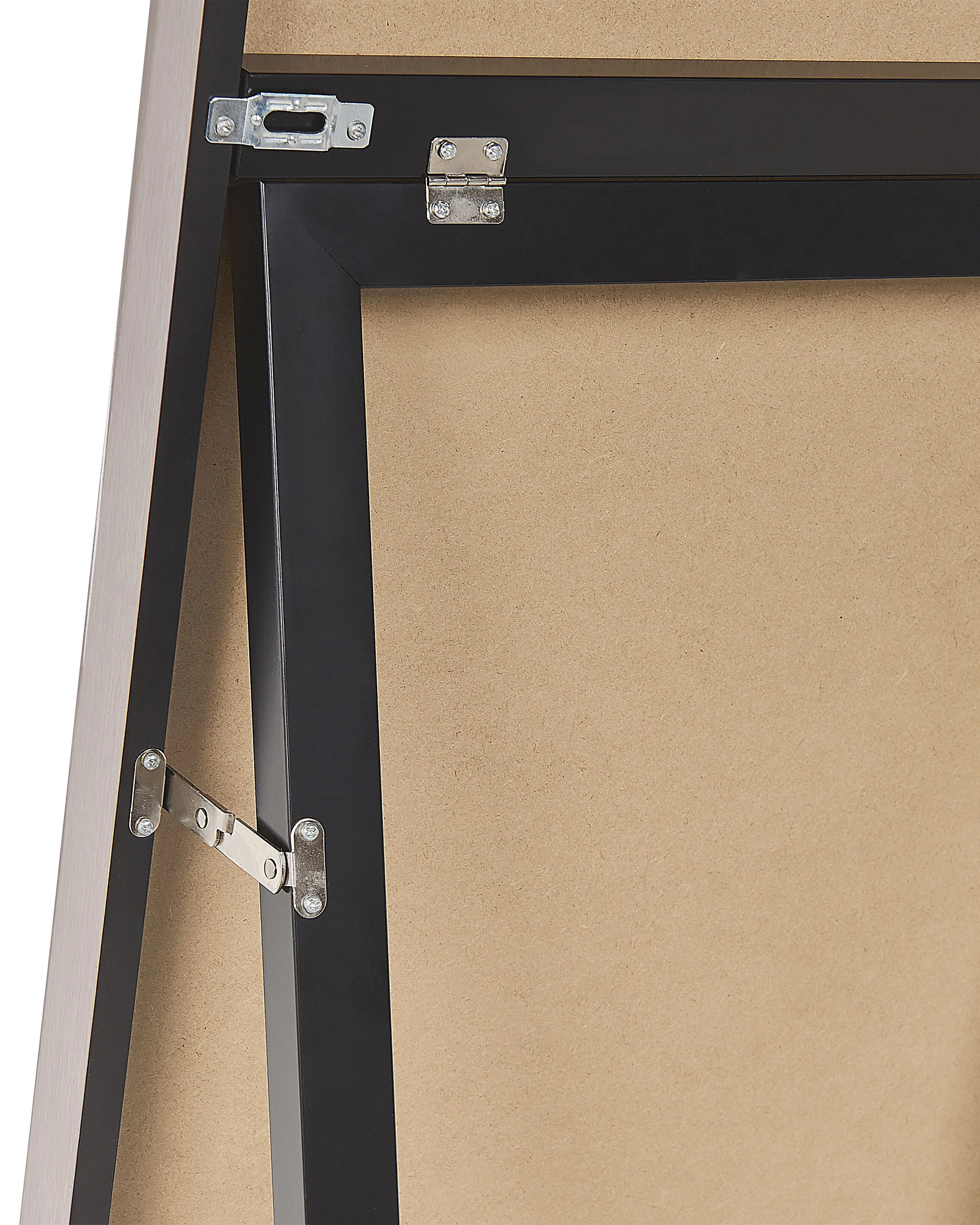 Staande spiegel TORCY 140 cm Zilver
