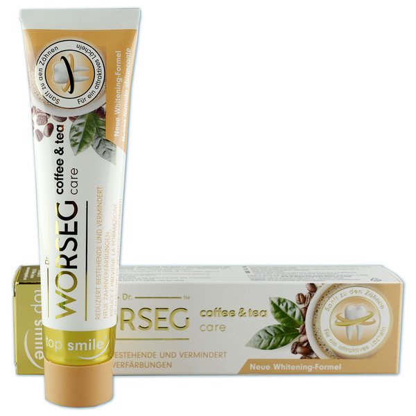 Worseg top smile coffee&tea care Zahncreme  (75 ml)