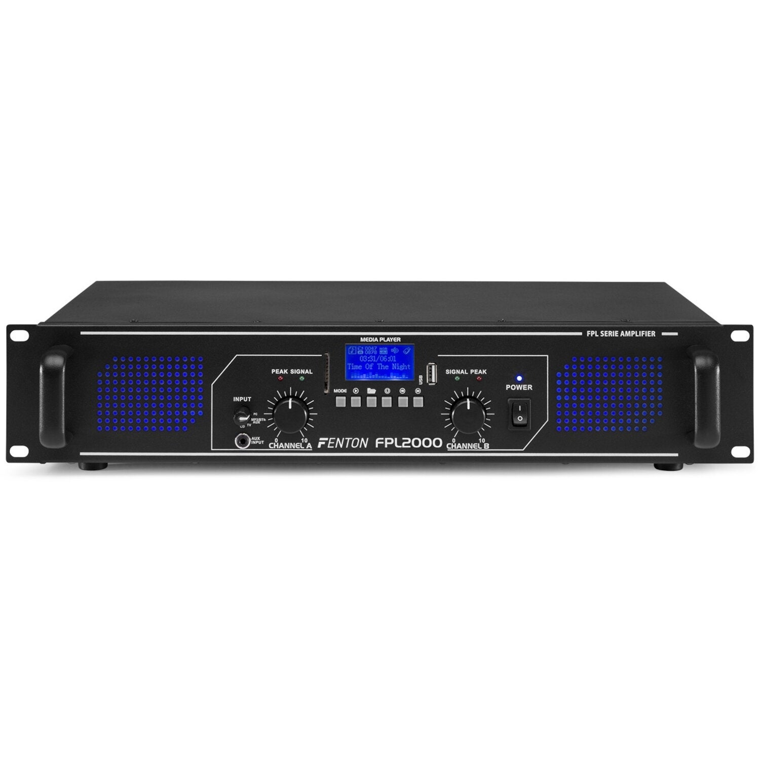 Fenton FPL2000 digitale versterker met mediaspeler