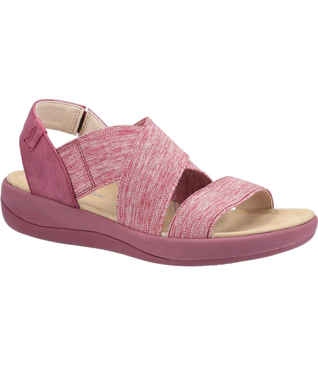 Hush Puppies - Sandales SOPHIA - Femme (Rouge / Beige) - UTFS7765