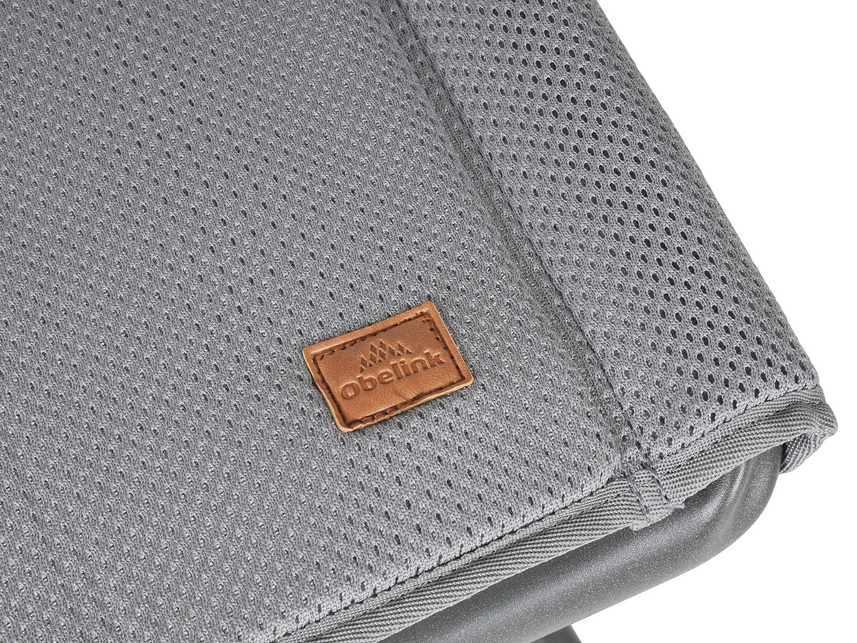 Obelink Queen Luxe 3D voetenbank - Grey