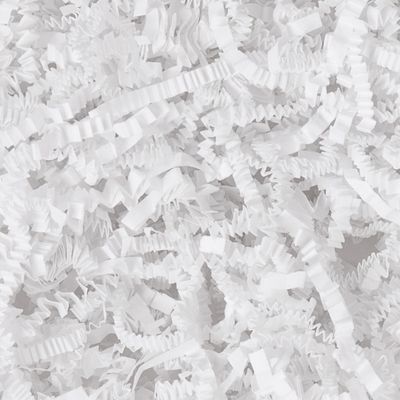 E.Pack La Couronne - 2.5 kgs Frisures de papier kraft 80% recyclé - 80 gr - Blanc