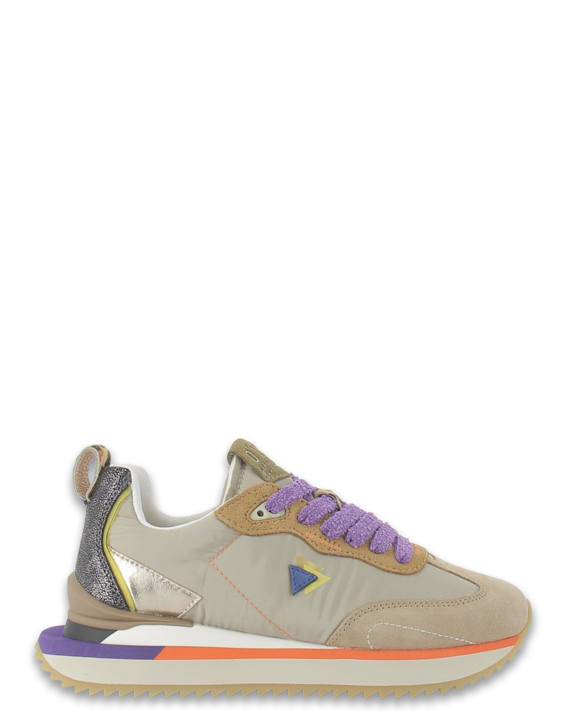 0-105 Baskets de ville femme lenox terra multicolor